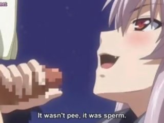 Sexy anime vampír majúce sex