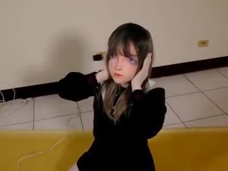 Kigurumi vibrando em vacuum cama, grátis hd sexo vídeo 8e